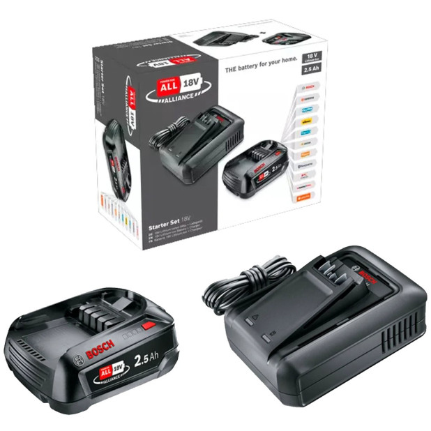 KIT BATERIA BOSCH STARTER-SET 18V