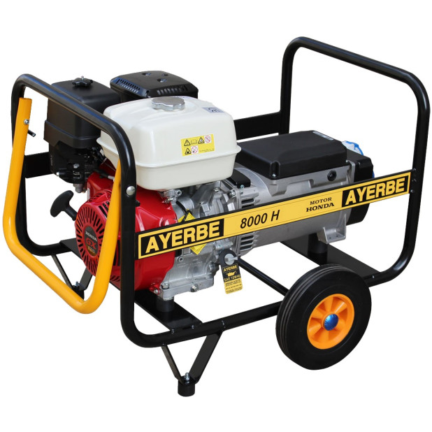 GENERADOR AYERBE 8000 MN HONDA 6400W