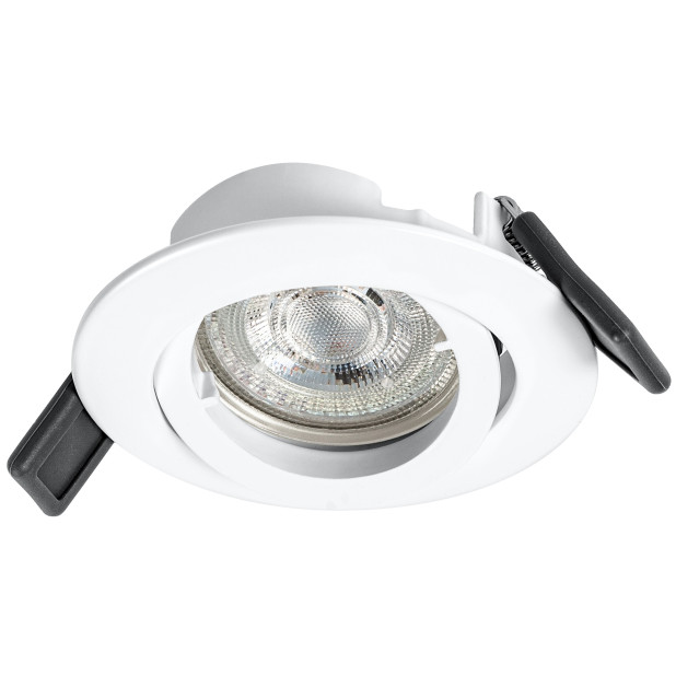 SPOTLIGHT RECESS SET 4.3W 350LM 2700K GU10 BLANCO