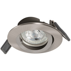 SPOTLIGHT RECESS SET 4.3W 345LM 2700K GU10 NIQUEL