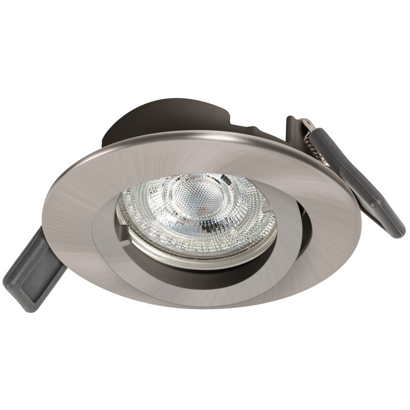 SPOTLIGHT RECESS SET 4.3W 345LM 2700K GU10 NIQUEL