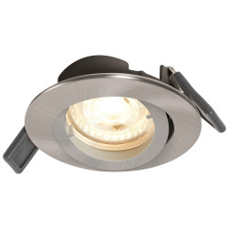 SPOTLIGHT RECESS SET 4.3W 345LM 2700K GU10 NIQUEL