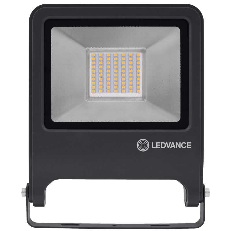 FOCO ENDURA FLOOD 50W 4500LM 3000K 830 NEGRO