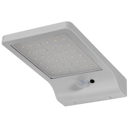 FOCO DOORLED SOLAR 3W 320LM 4000K PLATA