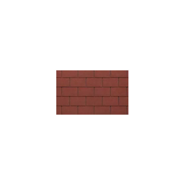 PLACA ASFALTICA TEGOLA PREMIUM ROJA JASPEADO 1000x340mm (PAQ.3.05m2)