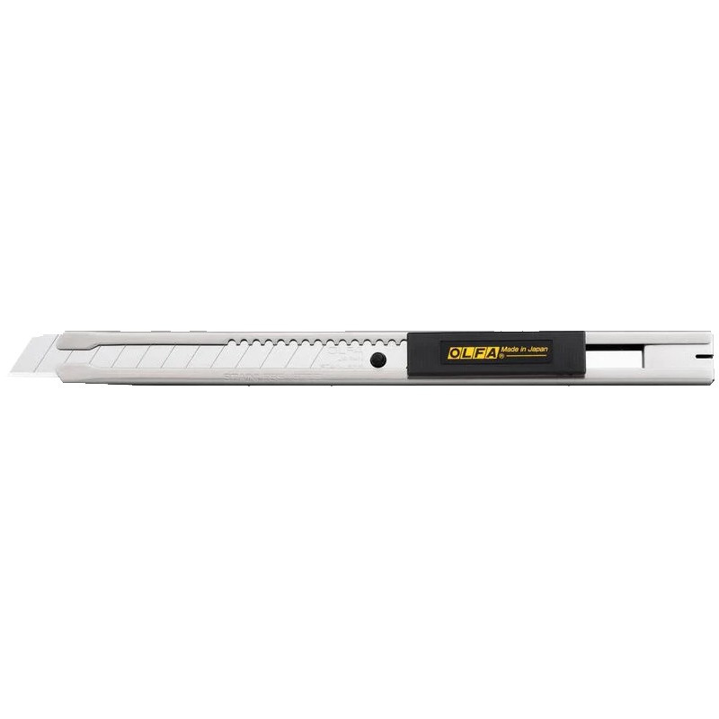 CUTTER BLOQUEO AUTOMATICO MANGO ACERO INOX