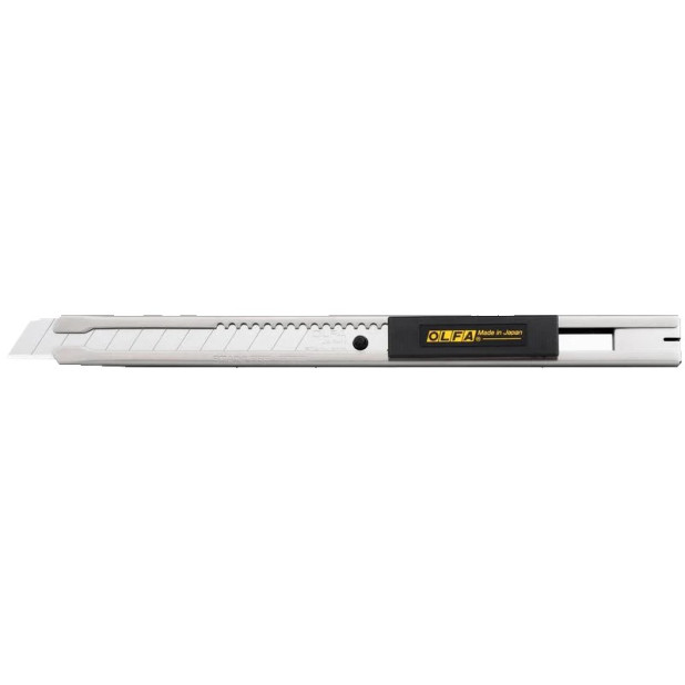 CUTTER BLOQUEO AUTOMATICO MANGO ACERO INOX