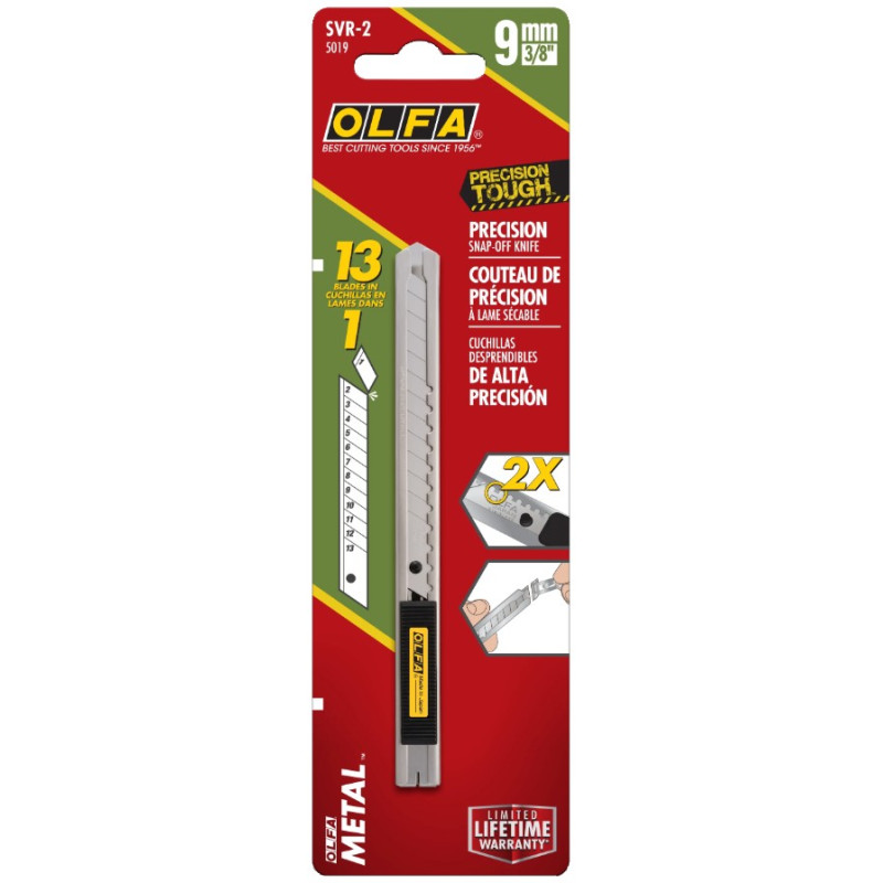 CUTTER BLOQUEO AUTOMATICO MANGO ACERO INOX