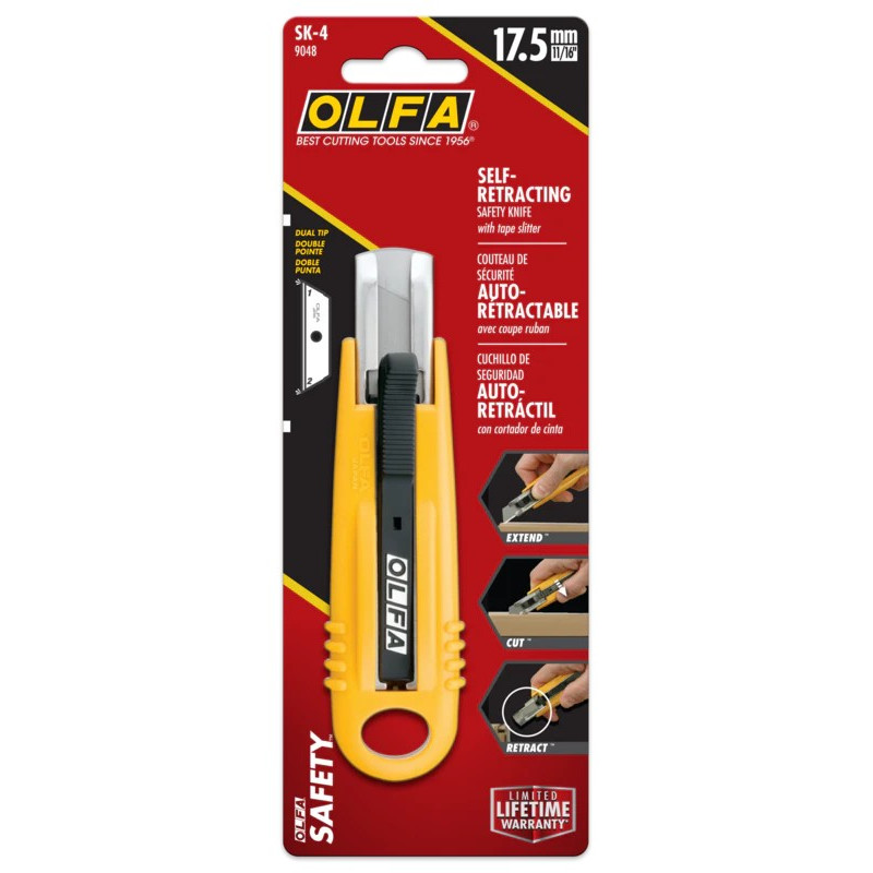 CUTTER SEGURIDAD CUCHILLA RECTRATIL