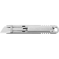 CUTTER SEGURIDAD CUCHILLA SEMI AUTOMATICA ACERO INOX