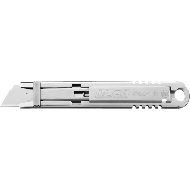 CUTTER SEGURIDAD CUCHILLA SEMI AUTOMATICA ACERO INOX