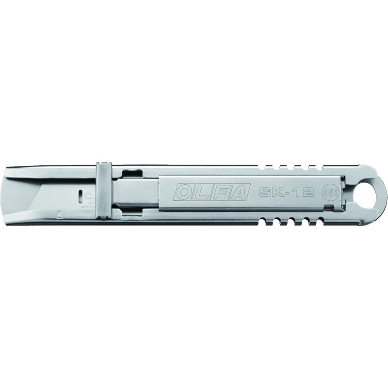 CUTTER SEGURIDAD CUCHILLA SEMI AUTOMATICA ACERO INOX