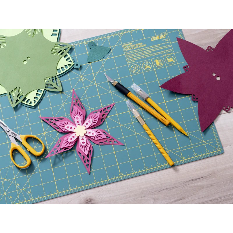 CUTTER ARTISTICO FORMA LAPIZ +5 CUCHILLAS