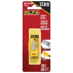 CUCHILLA RECTANGULAR 40x17,8MM (10und)