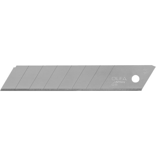 CUCHILLA TROCEABLE 100x18MM PLATEADA (50und)
