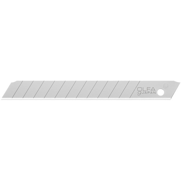 CUCHILLA TROCEABLE 80x9MM PLATEADA (10und)