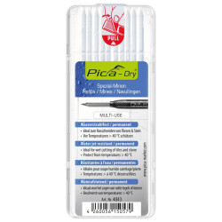 ESTUCHE MINAS BLANCO WATERPROOF (10Und)
