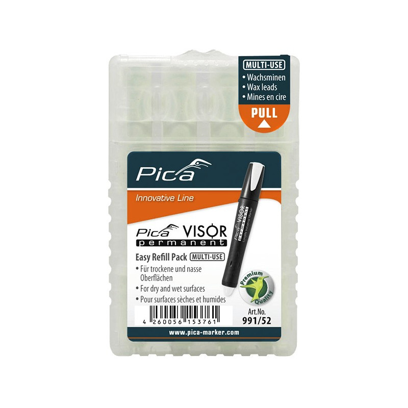 ESTUCHE MINAS PERMANENTE BLANCO (4Und)
