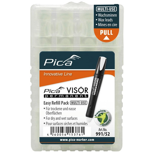 ESTUCHE MINAS PERMANENTE BLANCO (4Und)