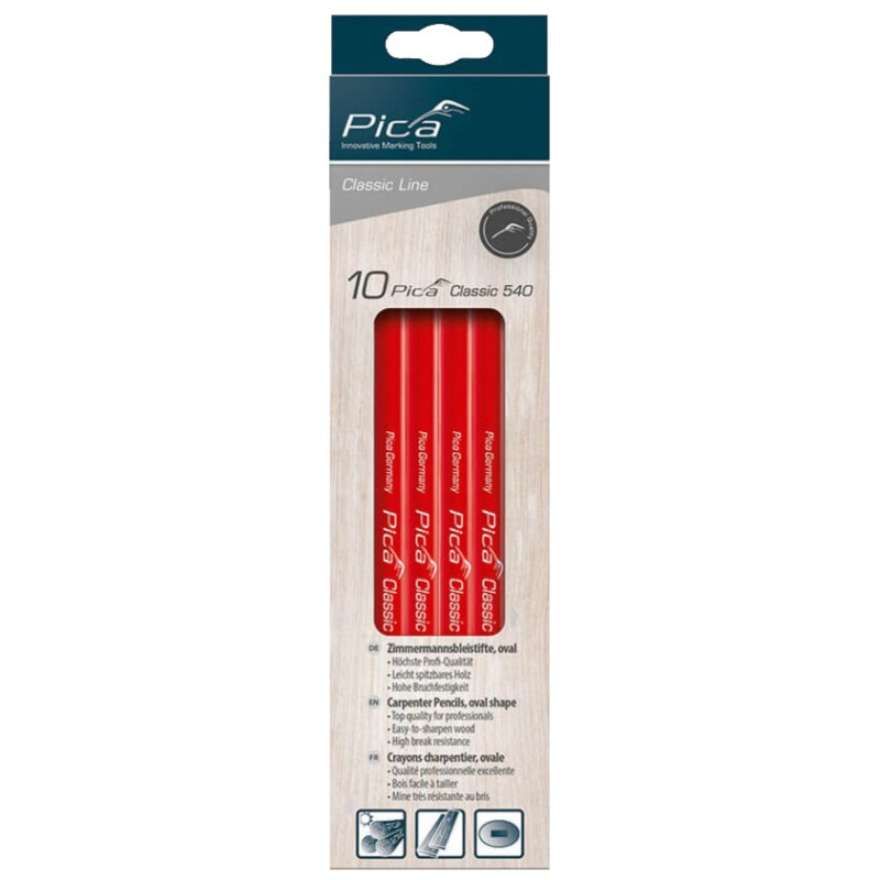 LAPIZ CARPINTERO 24cm (10Und)