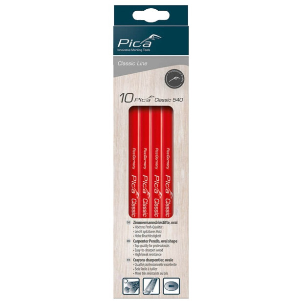 LAPIZ CARPINTERO 24cm (10Und)