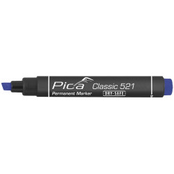 MARCADOR PERMANENTE PINCEL AZUL