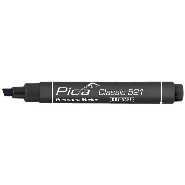 MARCADOR PERMANENTE PINCEL NEGRO