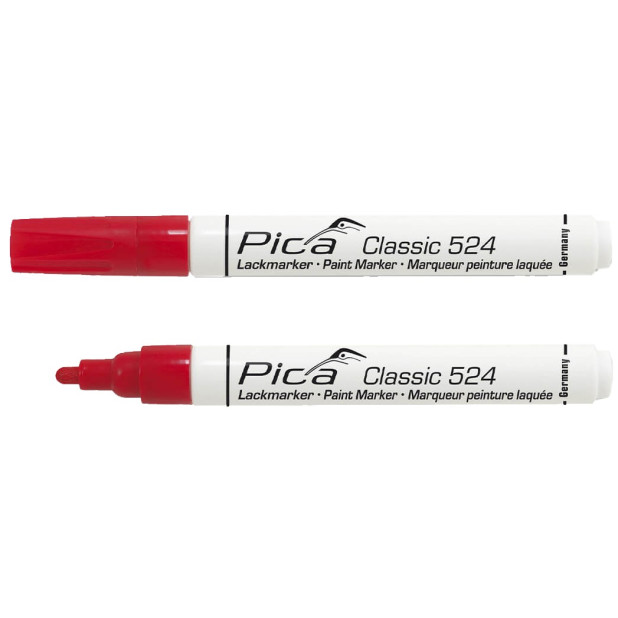 MARCADOR PERMANENTE CLASICC ROJO
