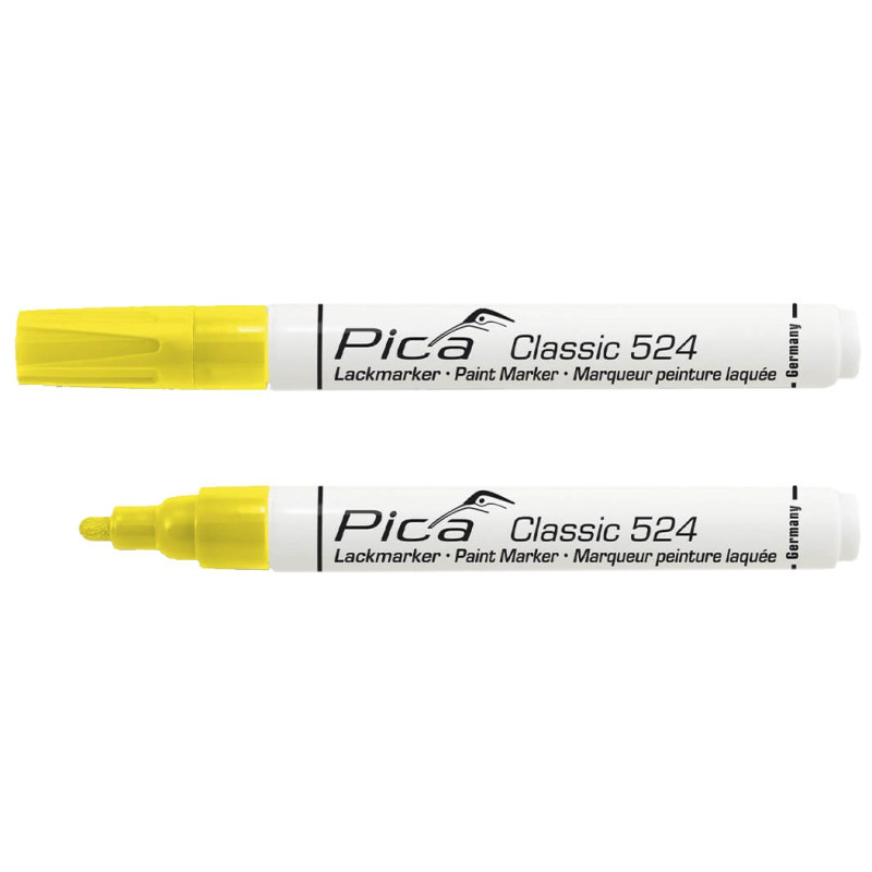 MARCADOR PERMANENTE CLASICC AMARILLO