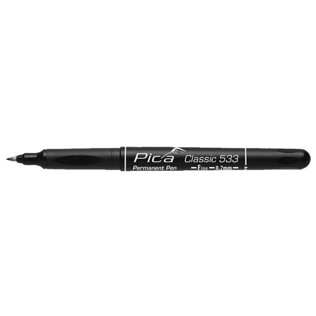 MARCADOR PERMANENTE PUNTA FINA NEGRO