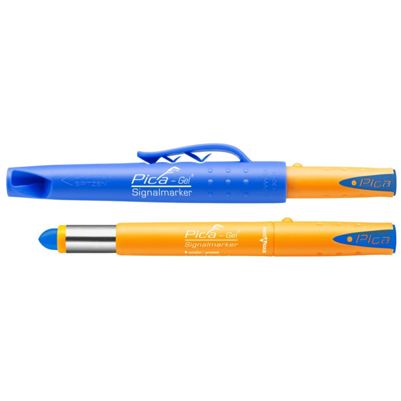MARCADOR PERMANENTE GEL AZUL