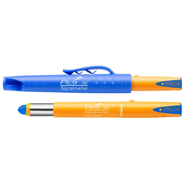 MARCADOR PERMANENTE GEL AZUL