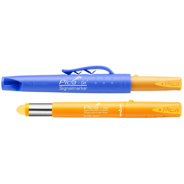MARCADOR PERMANENTE GEL AMARILLO