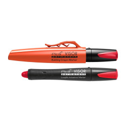 MARCADOR INDUSTRIAL VISOR ROJO