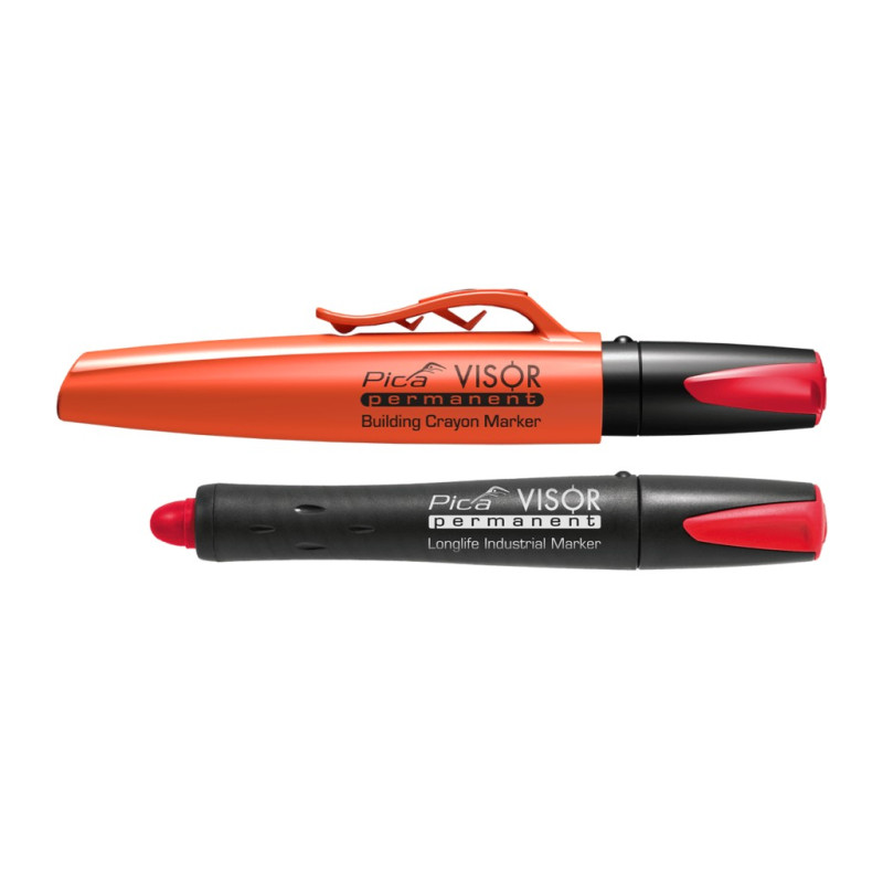 MARCADOR INDUSTRIAL VISOR ROJO