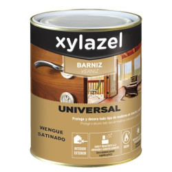 BARNIZ UNIVERSAL SATIN.WENGUE XYLAZEL 750M L (DESCAT.)