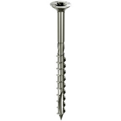 TIRAFONDO POWER CUT C/P T40 8,0x100 ZINC+PUNTA