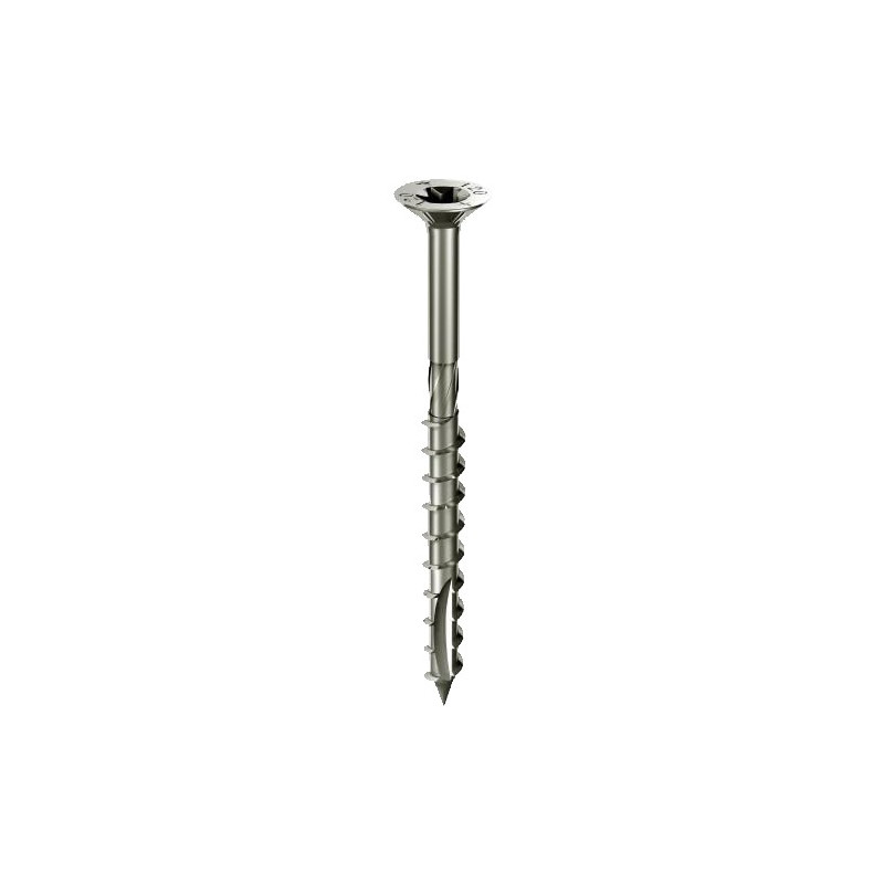 TIRAFONDO POWER CUT C/P T40 8,0x100 ZINC+PUNTA