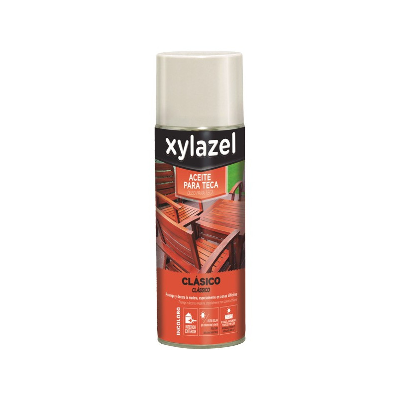 SPRAY ACEITE TECA XYLAZEL INCOLORO 400ML