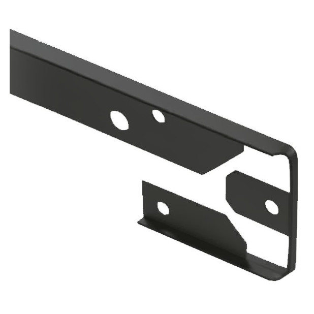 PROLONGACION T9 ENCIMERA RECTA 38,5MM NEGRO