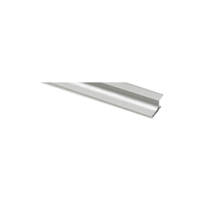 PERFIL SIST. HORIZ. CHEF "S" PLATA MATE(3,95M)19MM
