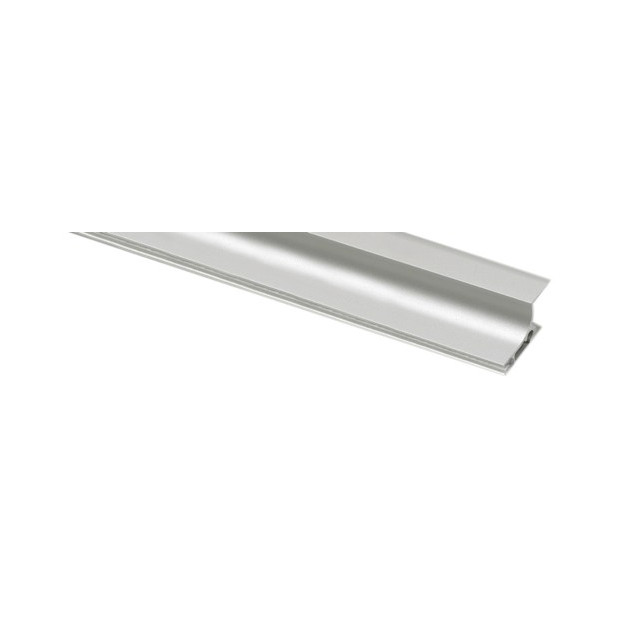 PERFIL SIST. HORIZ. CHEF "S" PLATA MATE(3,95M)19MM