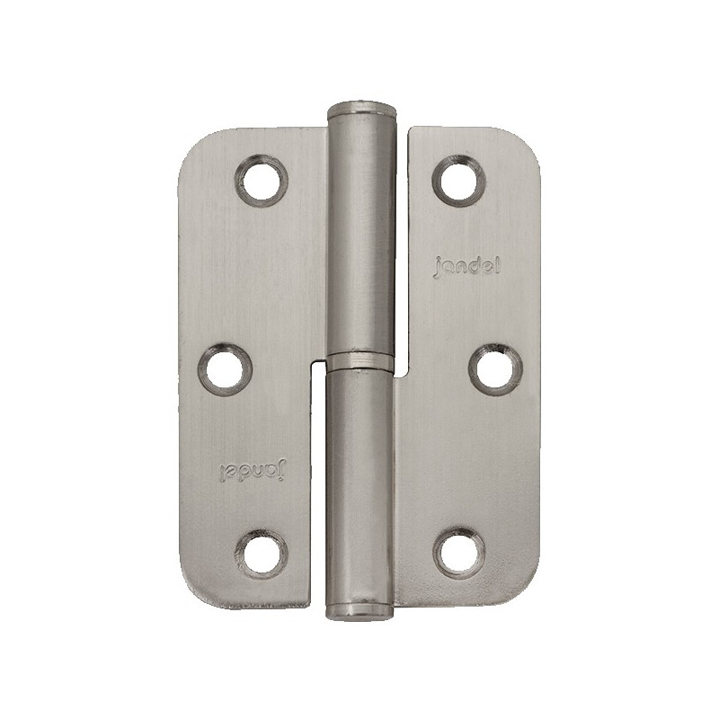 BISAGRA INOX CANTO REDONDO 90x65x2.5 IZDA
