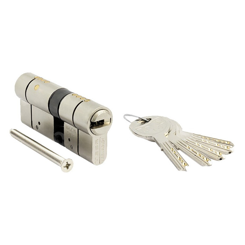 CILINDRO SEGURIDAD T.2220 30x30 L/L DOBLE EMBRAGUE