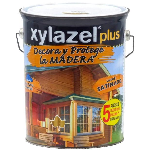 PLUS DECORA SATINADO TECA 5LTS