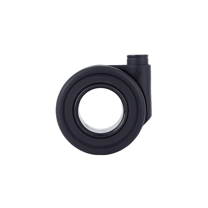 RUEDA KOO NEGRO 65MM PLACA 10x415 S/FRENO 60KG