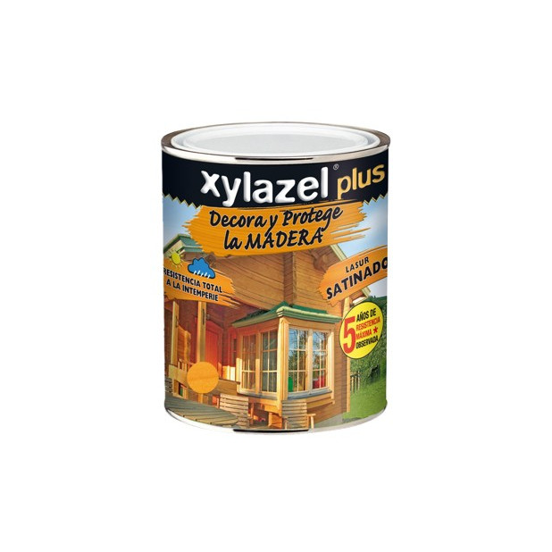 PLUS DECORA SATINADO PINO TEA XYLAZEL 750ML