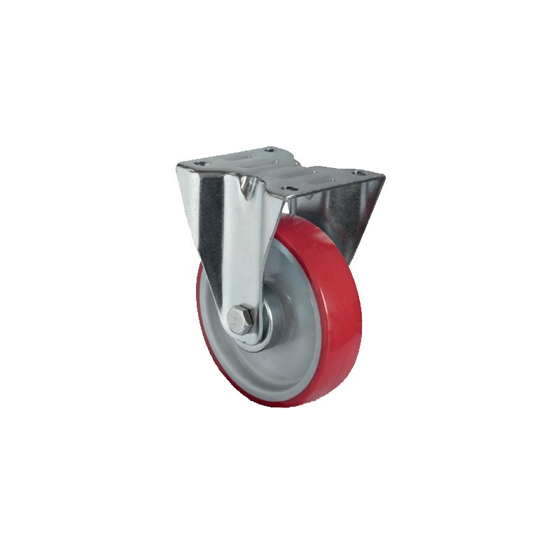 RUEDA BASIC N2U6 R1W 100 PLACA FIJA