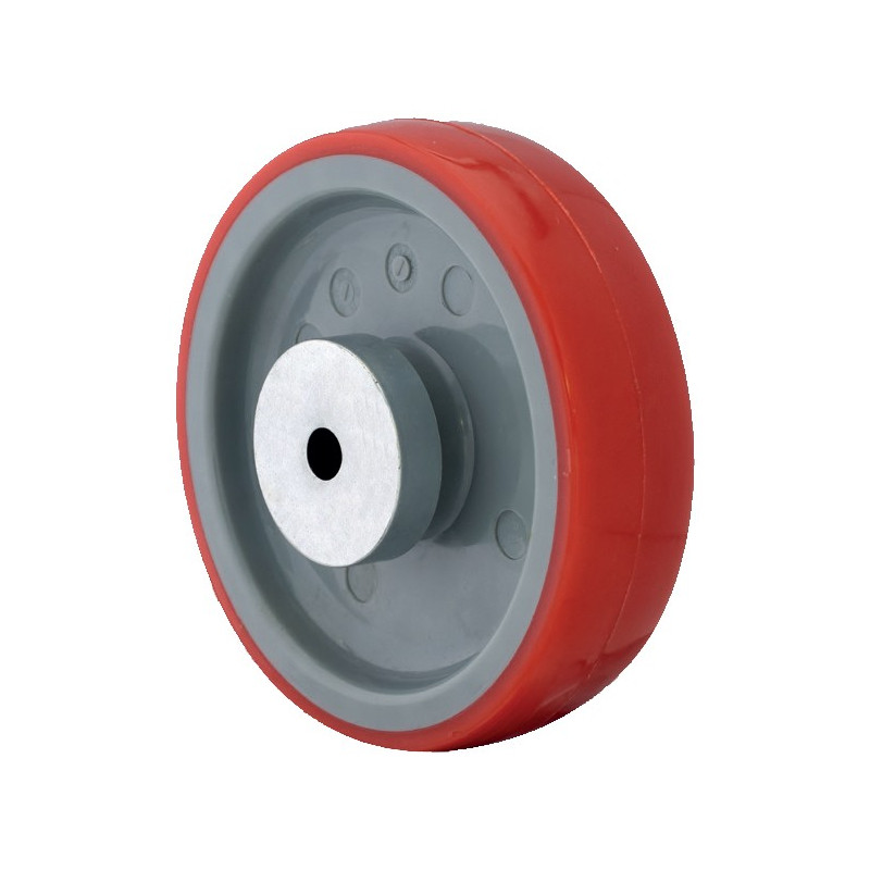 RUEDA BASIC N2U6 R1W 100 PLACA GIRATORIA
