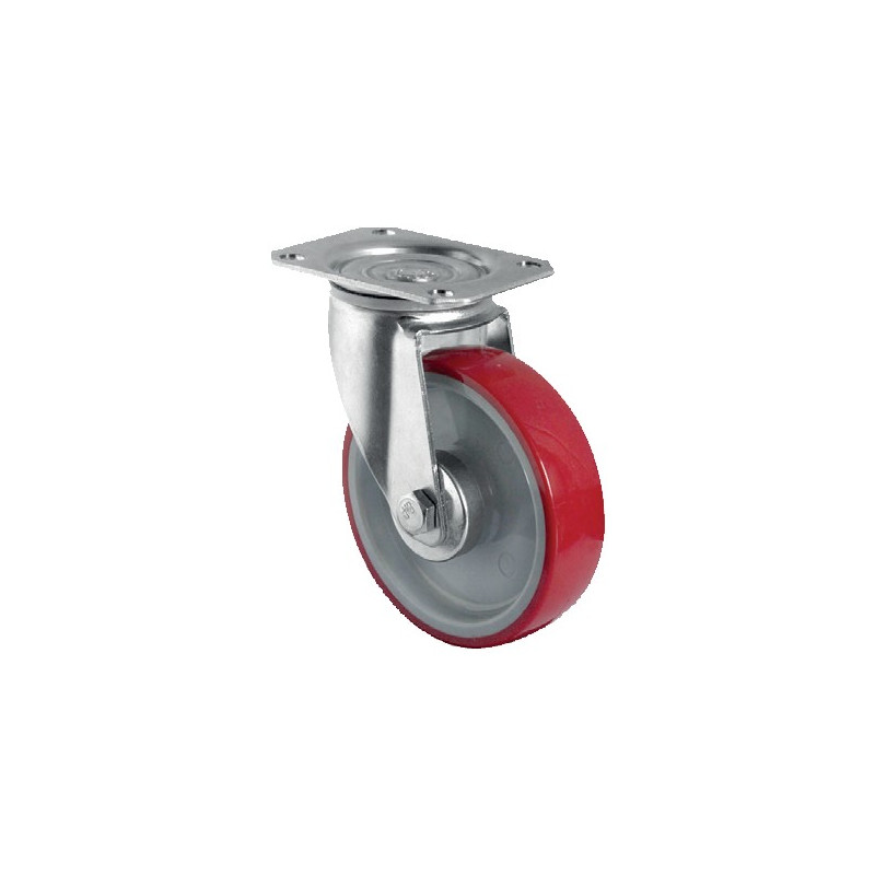 RUEDA BASIC N2U6 R1W 100 PLACA GIRATORIA